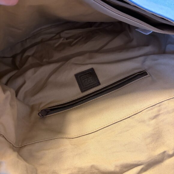 Pottery Barn Teen messenger bag canvas intials monogram TAY - Picture 10 of 14